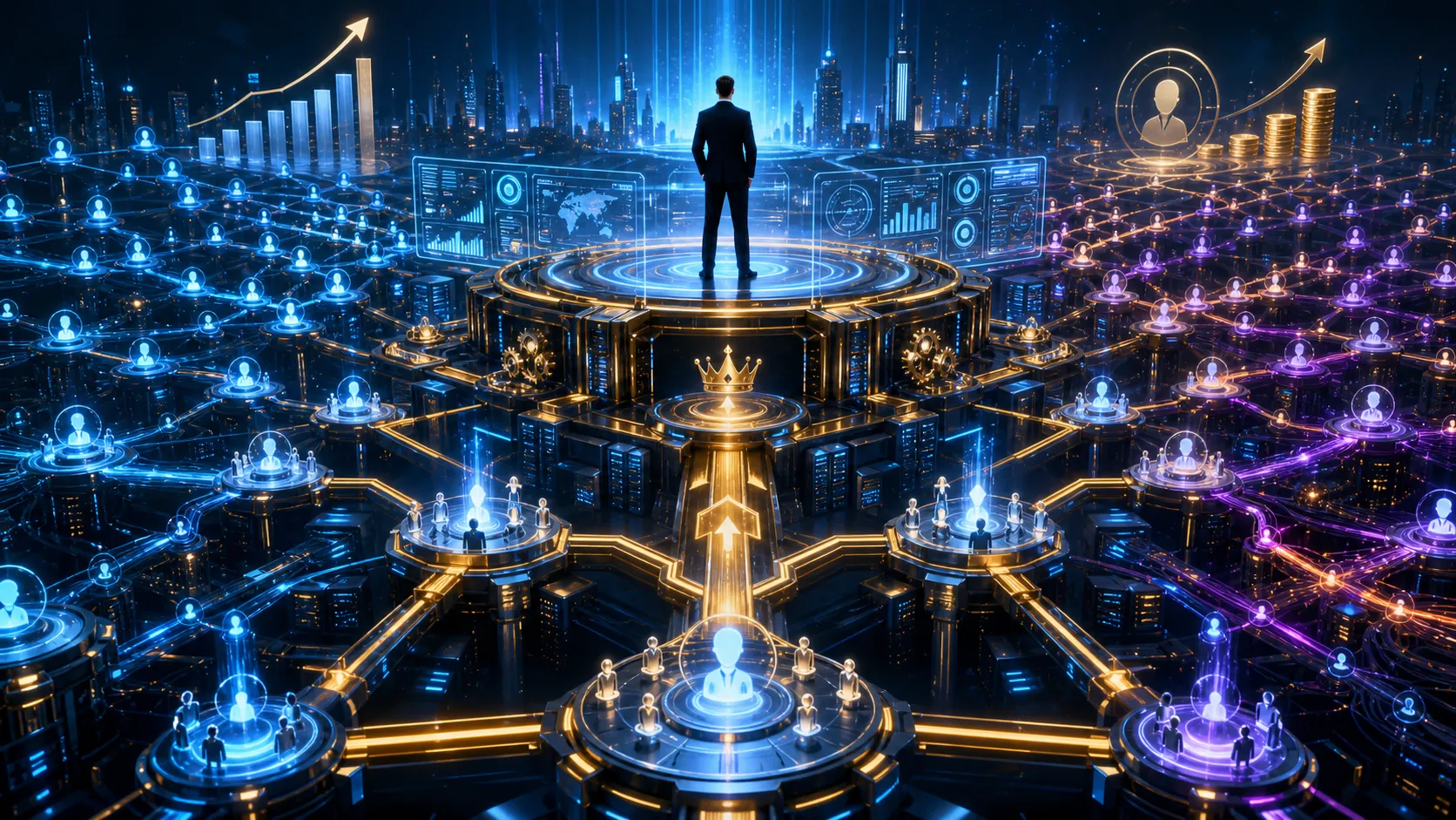 Can an MLM company grow and lose control at the same time?